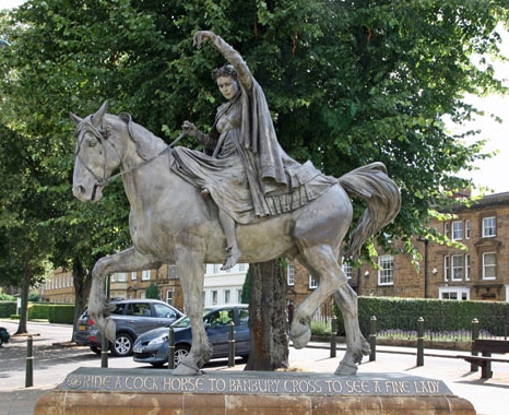 Fine Lady On a White Horse